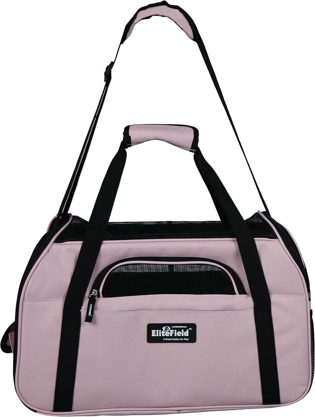 EliteField Soft-Sided Pet Carrier for Cats & Small Dogs (3-Year Warranty)