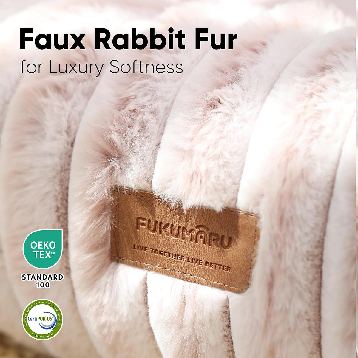 FUKUMARU Dog Bed, 30" Orthopedic Dog Beds for Medium Dogs, Donut Cat Beds