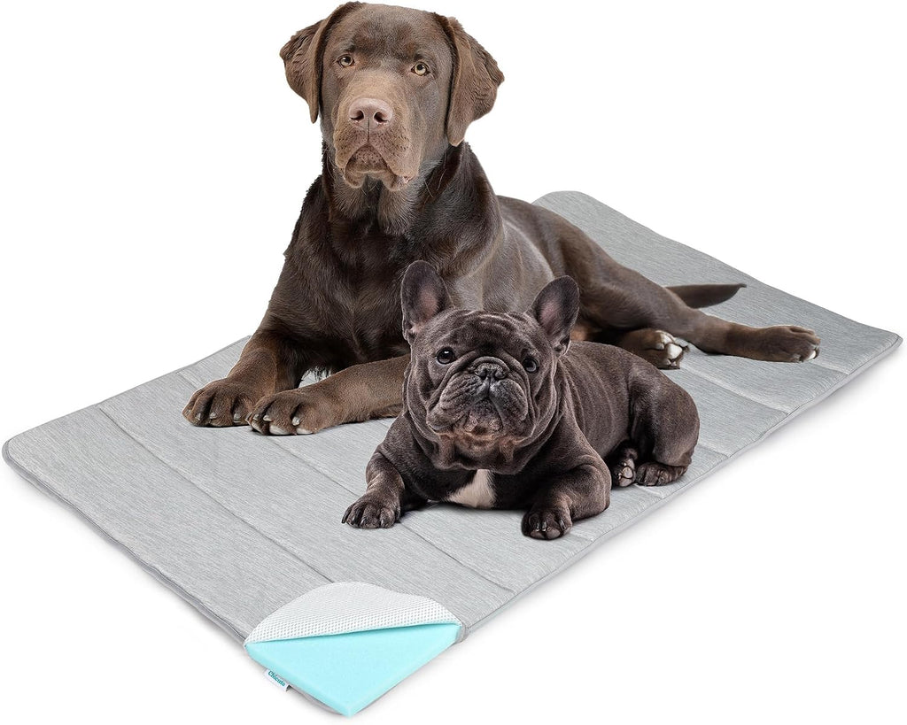 Dog Cooling Mat for Large Dogs, 47"x29" Memory Foam Pet Pad