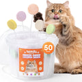 50 Pack Freeze Dried Lollipop Cat Treats (5 Flavors)