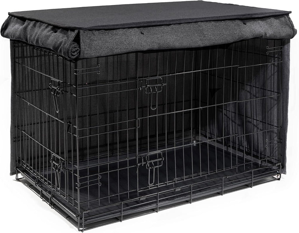 Friends Forever Metal Dog Crate Cover 42 inch- 42.8" L x 28.8" W x 30" H