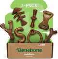 Benebone Dog Chew Toys for Aggressive Chewers, Dog Bones, 7 Count, Medium (Pack of 8)