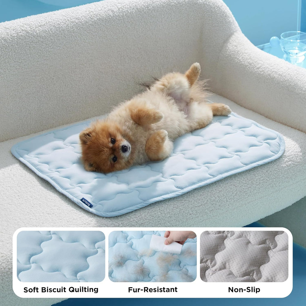 Bedsure ArcticMax™ Cooling Mat for Extra Large Dogs,Q-Max>0.5 Chill Fiber
