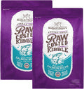Stella & Chewy's Raw Coated Cat Food - High Protein, Grain-Free Kibble with Wild-Caught Salmon - Premium Digestive Support with Probiotics - Natural Small Kibble - Perfect for Picky Eaters - 5 lb Bag