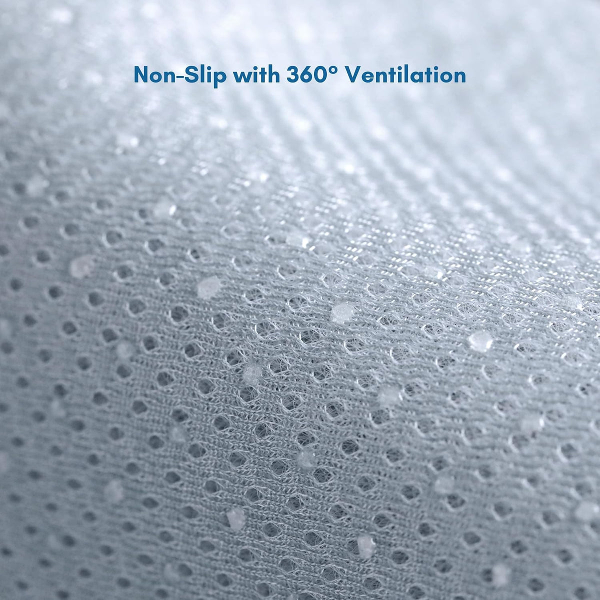 petfelix FrostEase Dog Cooling Mat, Cooling Dog Bed and Cooling Pad for Dog and Cat with Qmax 0.4 Yarn, Breathable 3D Airflow Layers, Machine Washable Non Slip Base for Pets, Blue, M, 28"*20"