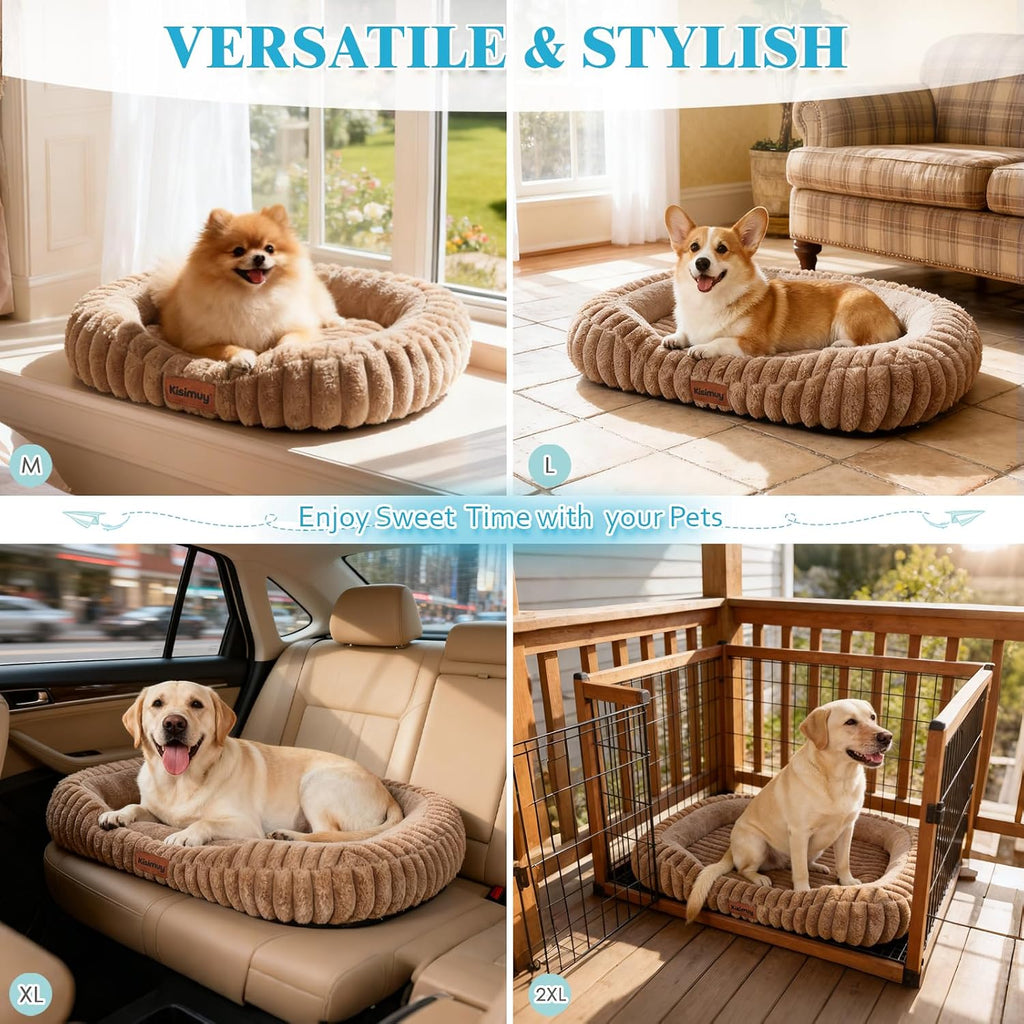 Orthopedic Dog Bed, Hip & Joint Support Medium Size Dog Crate Pad