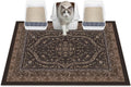 Glittme Cat Litter Mat, 40"x30" Non-Slip Washable Trapping Mat for Cats | Litter Trapping Mat With Thick PVC Coil To Catch Scatter, Soft On Paws And Waterproof Bottom To Protect Floors