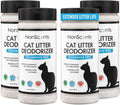 Nonscents Cat litter Deodorizer - Odor Eliminator - 4 Pack