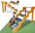 Dog Steps for Bed, 5-Step 24" High,Supports Up to 160 LB