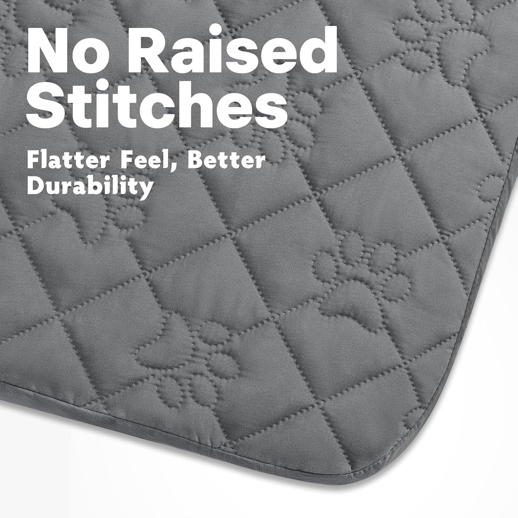 PAWFINITY Small Waterproof Dog Bed Cover Replacement, Fitted Sheet Washable