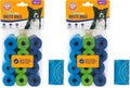 Arm & Hammer Easy-Tear Disposable Dog And Cat Waste Bags With Activated Baking Soda, 180 Dog Poop Bags, 9 x 14 Inches, (Pack of 2)