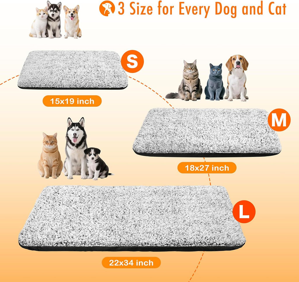 Self Warming Cat Bed, 2.0 Upgraded Thermal Mat for Indoor Cats, 22 x 34 In
