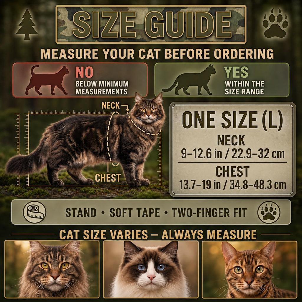 Tactical Cat Harness and Leash, Escape Proof Large Cat Walking Vest,Adjustable Soft Mesh Pet Vest Harness with Control Handle, Molle Patches Black