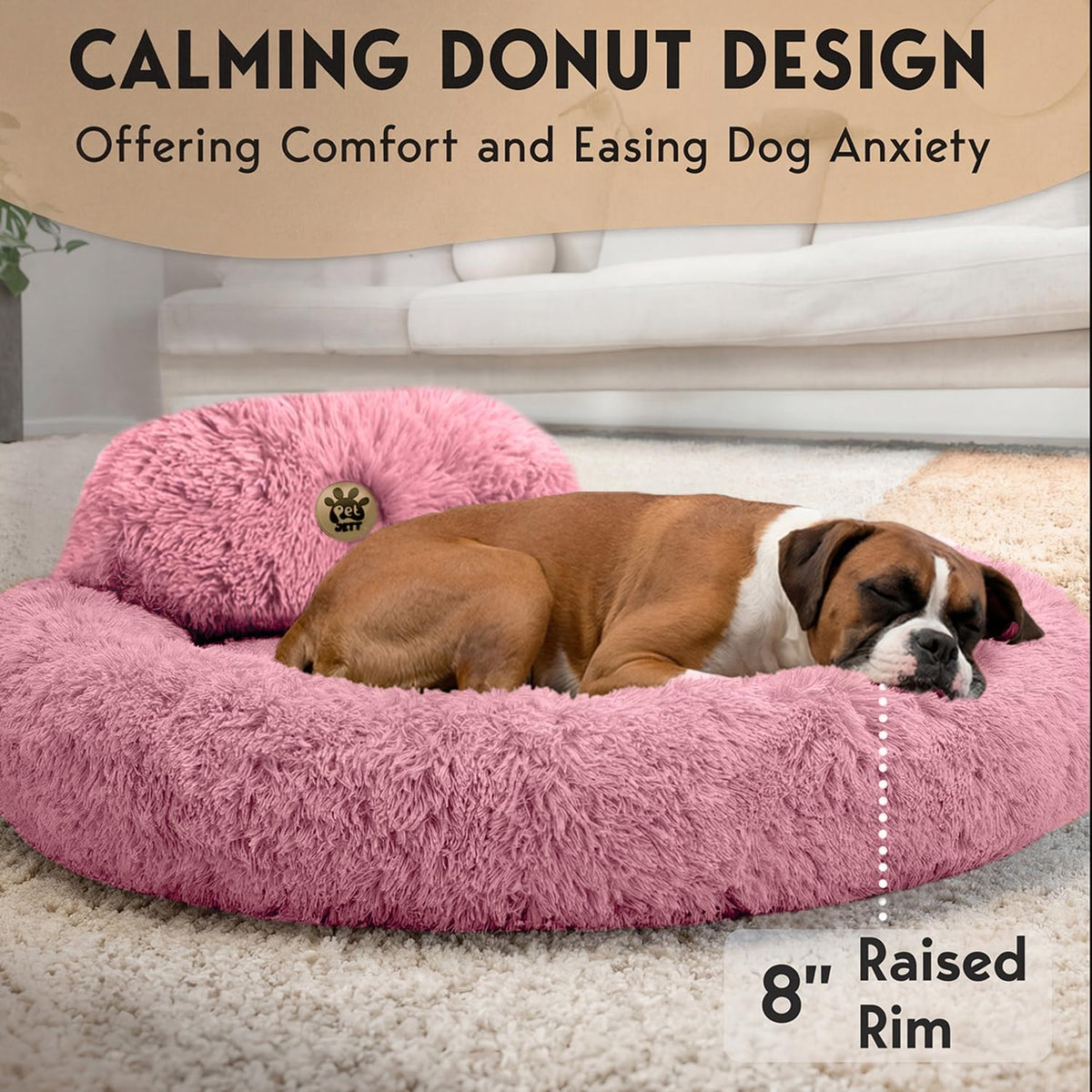 XL Dog Beds for Large Sized Dog - 45'' Extra Large Dog Bed, Washable, Soft