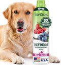 TropiClean Dog Perfume, Berry & Coconut Scented Dog Deodorizing Spray, 3X Long-Lasting Scent, After Bath Cologne & Detangling Spray, 10oz