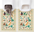 Bienbee Cat Litter Mat, 2 Pack 33" x 22" Machine Washable for Litter Boxes