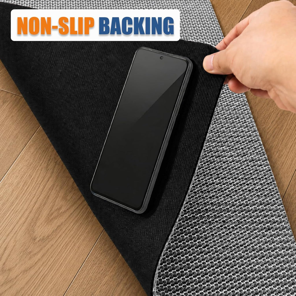 Cat Litter Mat 23''x17'', Non-Slip Litter Trapping Mat for Litter Box