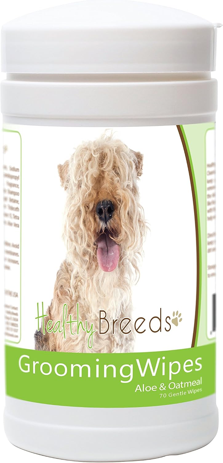 Healthy Breeds Lakeland Terrier Grooming Wipes 70 Count