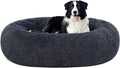Dwanton Orthopedic Medium Donut Dog Bed, Gel Memory Foam, Washable, 36"