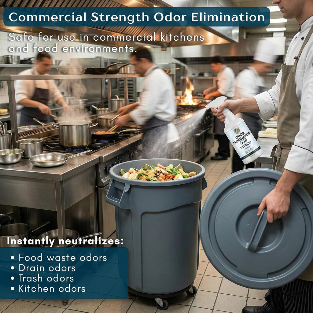 Pro Commercial Odor Eliminator Spray, 3X Strength, 32 Fl Oz