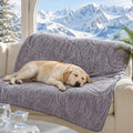 Cooling Blanket for Dogs. Dog Cooling Blankets for Large Dogs, Breathable Cooling Fabric, Cold Washable, Cooling Dog Blanket Durable Scratch-Resistant Soft Fabric for All Seasons, Steel Grey