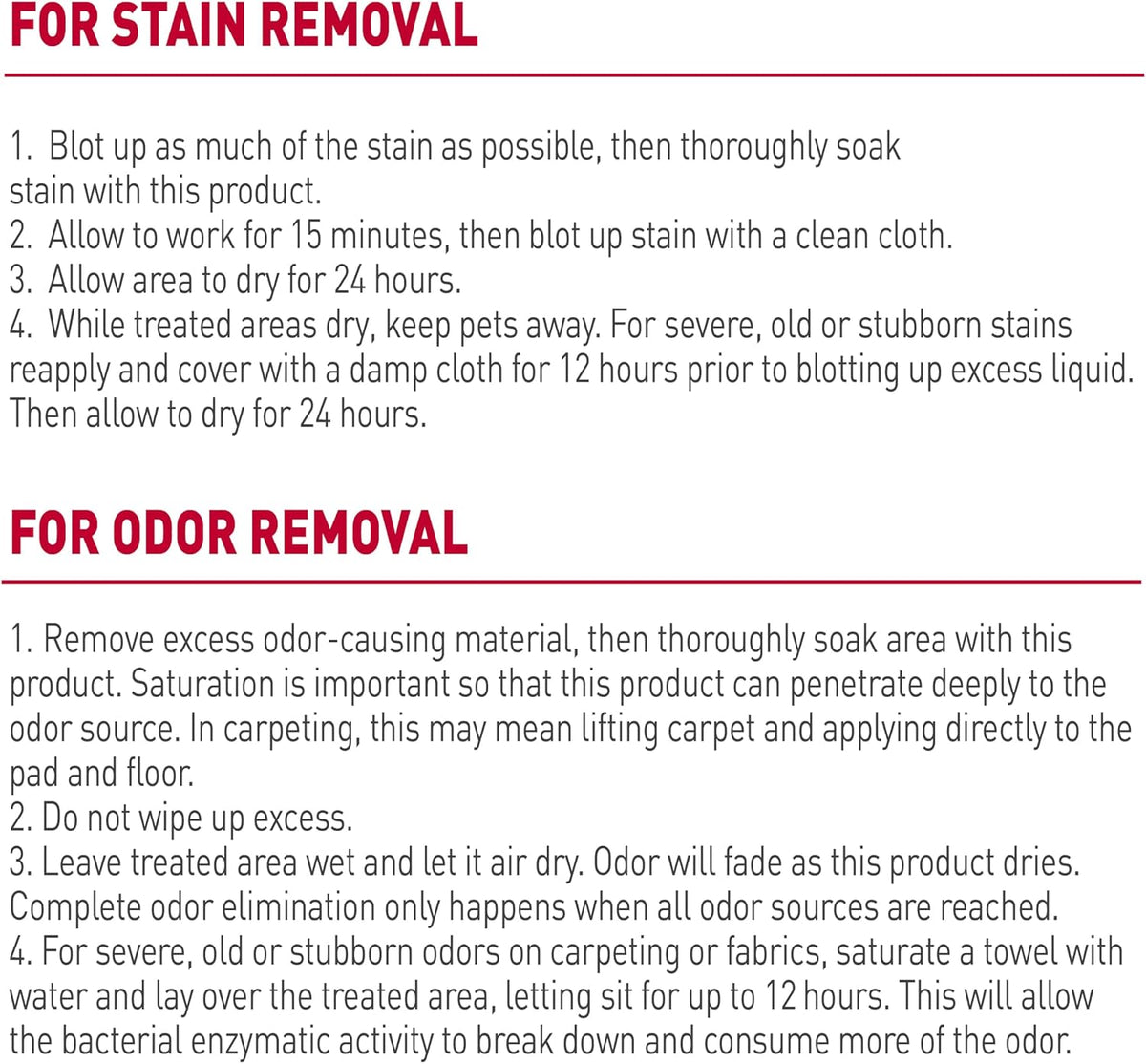 Nature's Miracle Cat Stain and Odor Remover With New Odor Control Formula 32 Ounce Spray