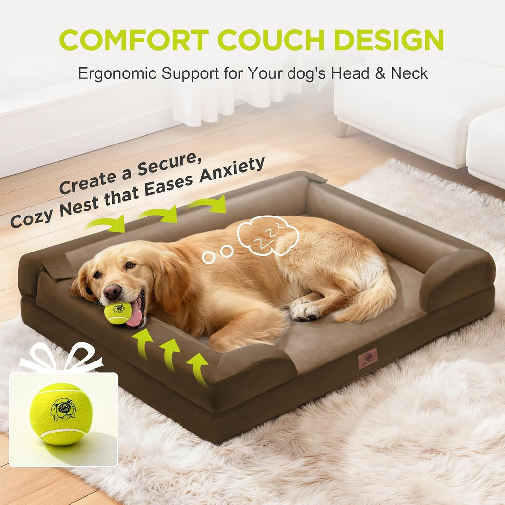Waterproof Orthopedic Dog Bed for Extra Large Sized Dogs