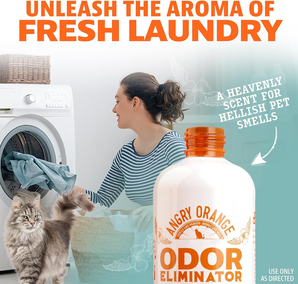 Fresh Scent Pet Odor Eliminator Spray by Angry Orange