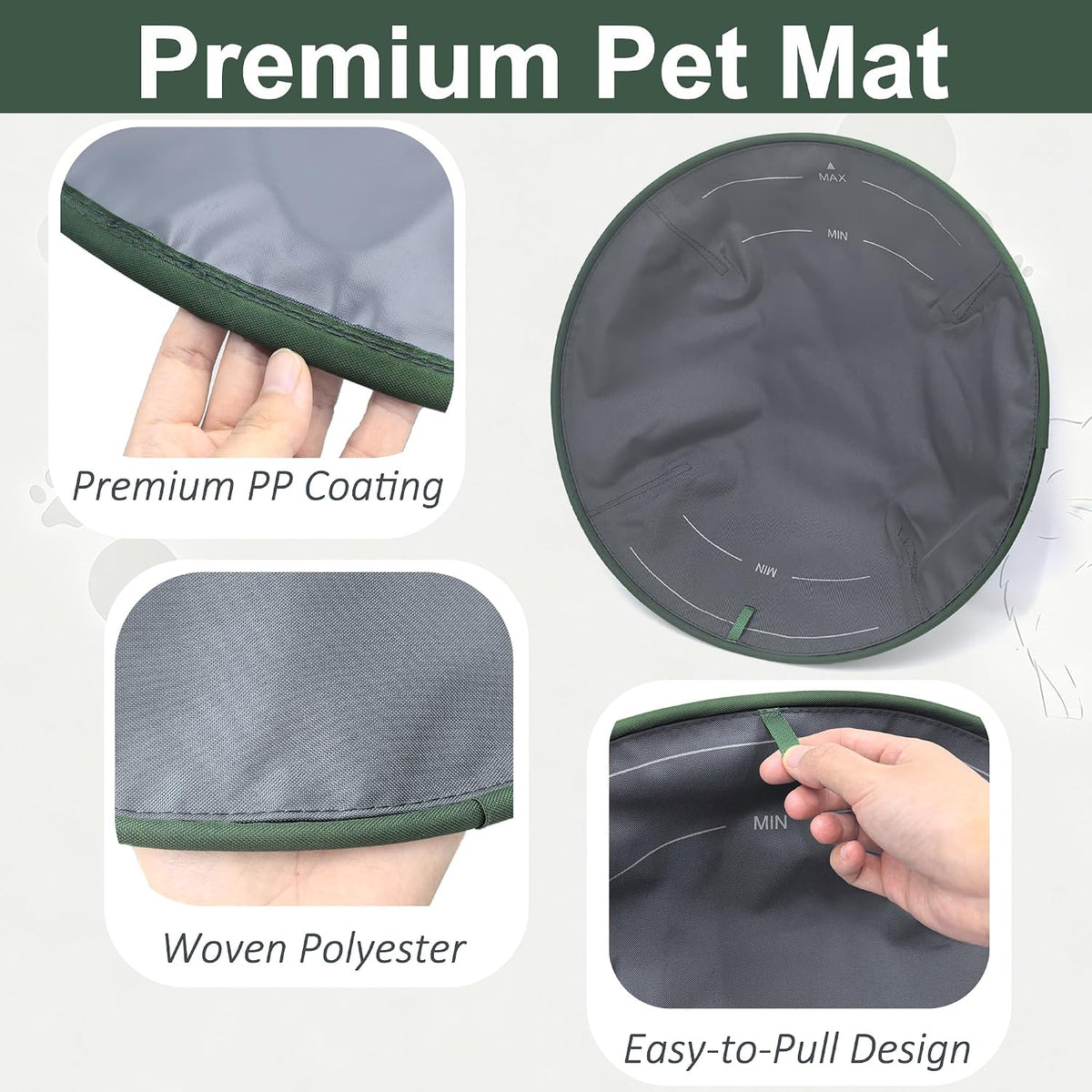 NewKe 2 Pack Cat Litter Pads for PETLIBRO Luma Automatic Cat Litter Box