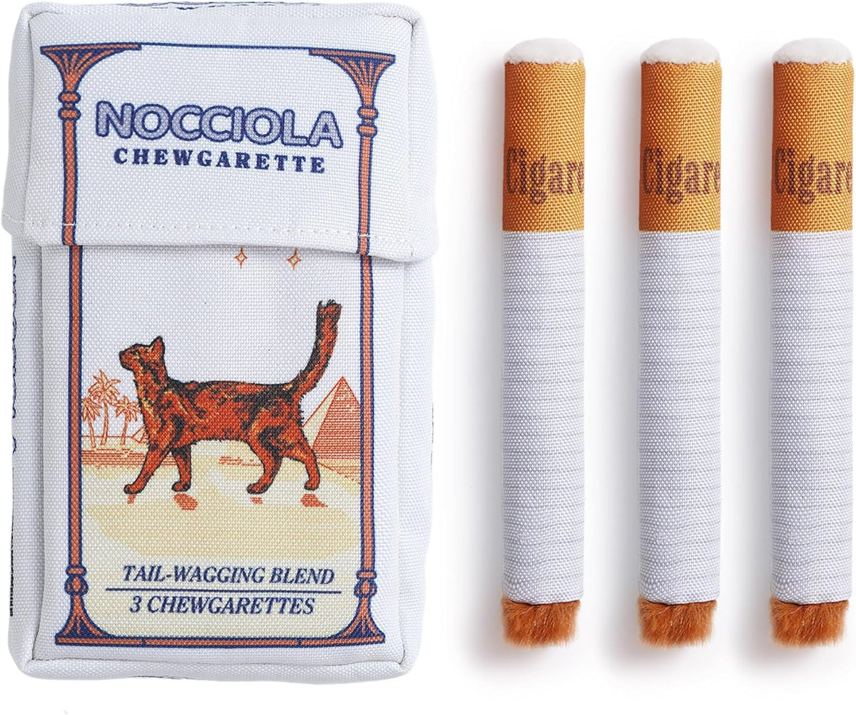 Nocciola 3 Pack Catnip Toys for Cats, Funny Cat Toys Filled with 100% Pure Organic Catnip, Safe Kitten Teething Chew and Kicker Toys, Stress Relieving Fun for Indoor Cats