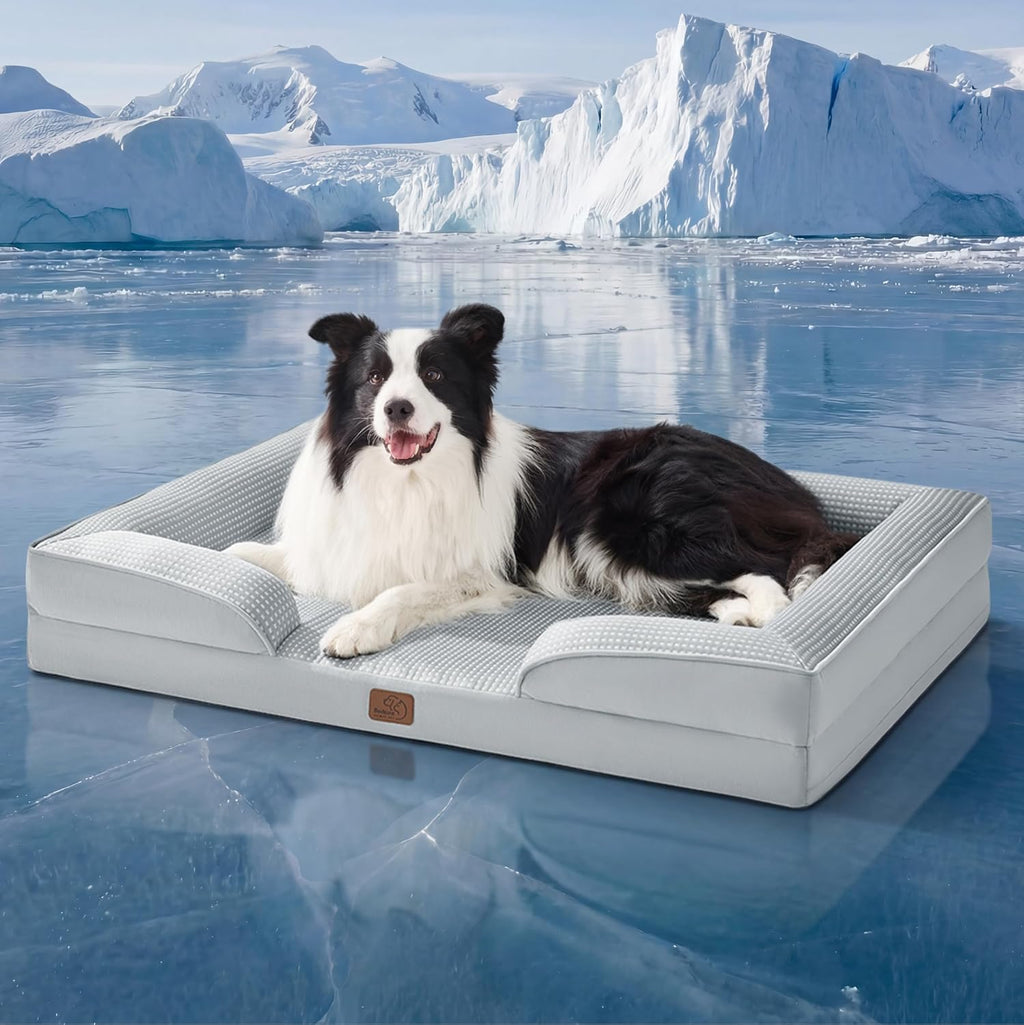 Bedsure Cooling Dog Beds Large Sized Dog Washable Original Design