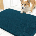OLANLY Dog Door Mat for Muddy Paws 24x16, Super Absorbent Chenille Mud Mat