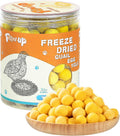 PAWUP Freeze Dried Cat & Dog Treats, Natural Quail Egg Yolk, Single Ingredient, High-Protein Pet Snacks for Skin & Coat Health, No Artificial Additives, 9.2 oz