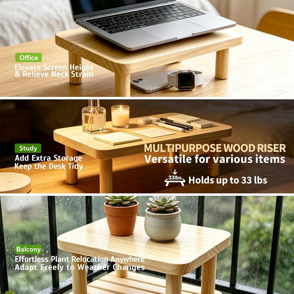 Cat Feeder Stand, Elevated Cat Food Stand for Automatic Feeders & Bowls