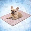 PetAmi Waterproof Dog Cooling Mat Pet Pad for Crate Couch Bed, Pink, 29x40