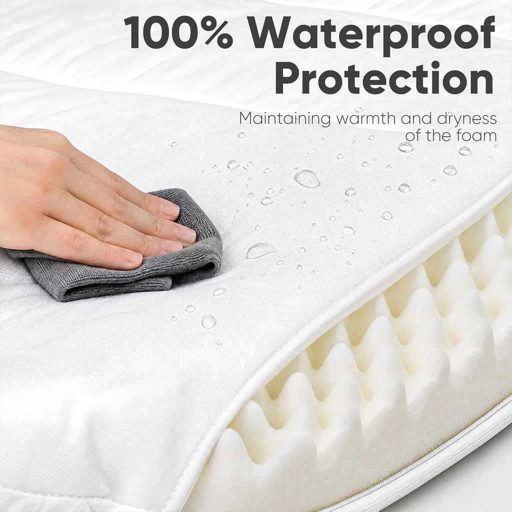 FUKUMARU Large Thickened Dog Couch Bed, Orthopedic, Waterproof & Washable