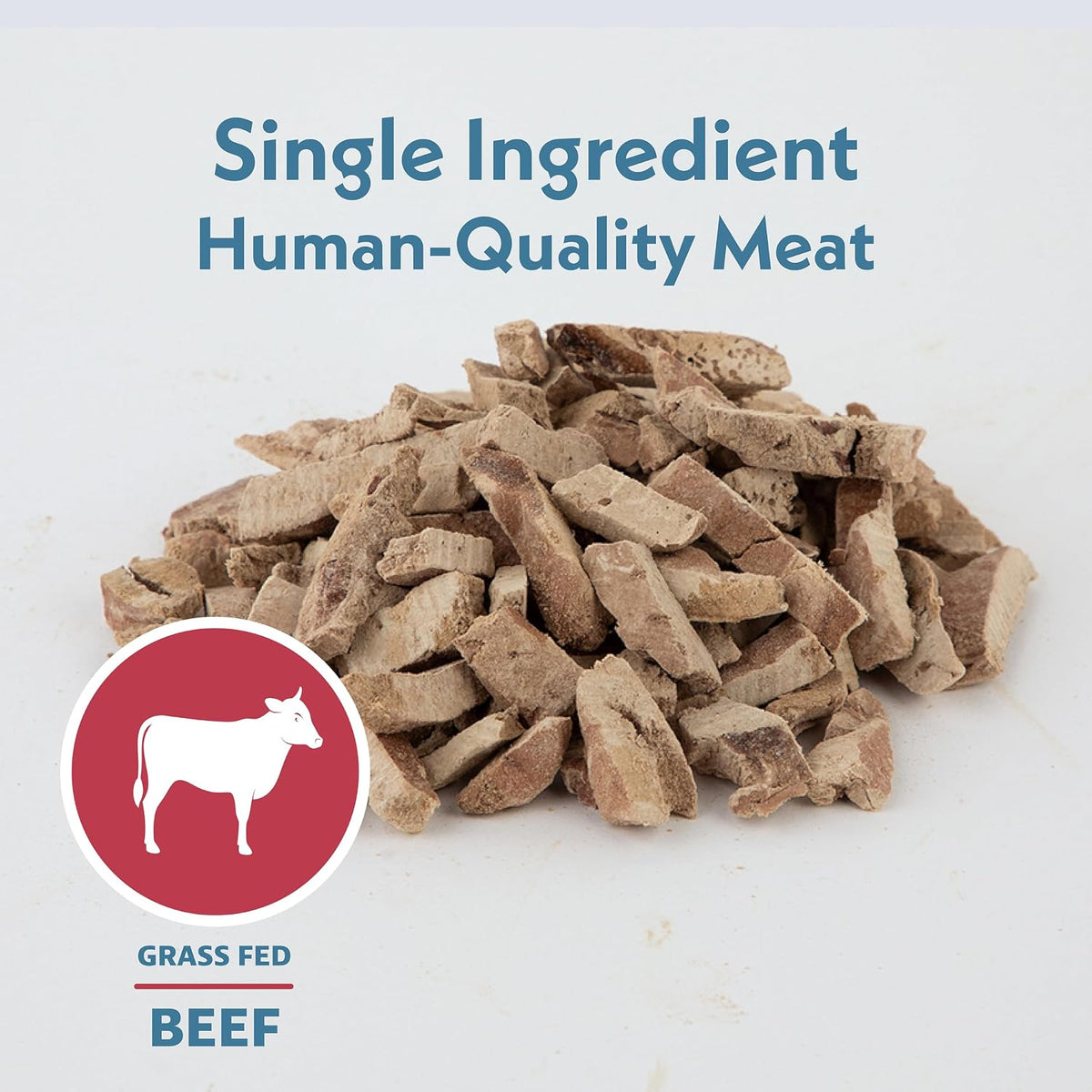 Fresh Is Best Beef Liver Fillets Freeze Dried Dog Treats for Cats & Dogs