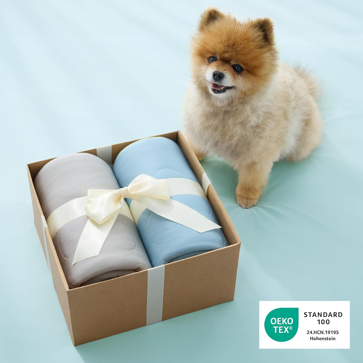 LE SURE ApexCloud™ Premium Cooling Blankets for Small Dogs Q-MAX>0.4,25x35