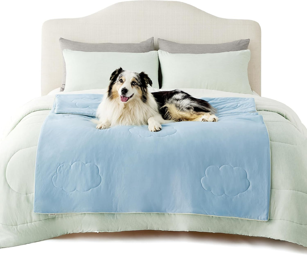 LE SURE ApexCloud™ Premium Cooling Blankets for Large Dogs Q-MAX>0.4,50x60