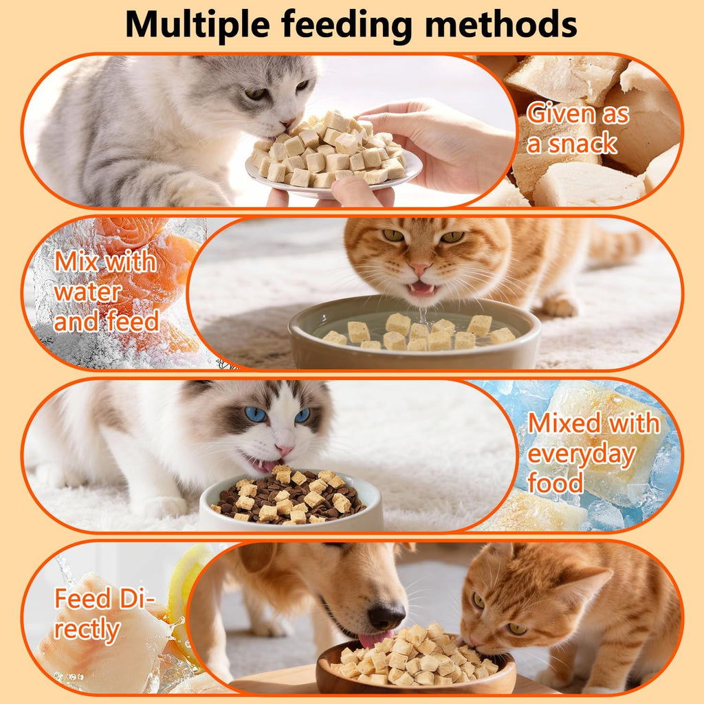 Freeze-Dried Chicken, Freeze-Dried Chicken Dog Cat Treats, 100g