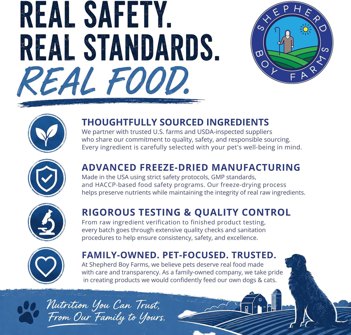 Shepherd Boy Farms Freeze Dried Raw Dog Food - Fish Recipe, 14oz