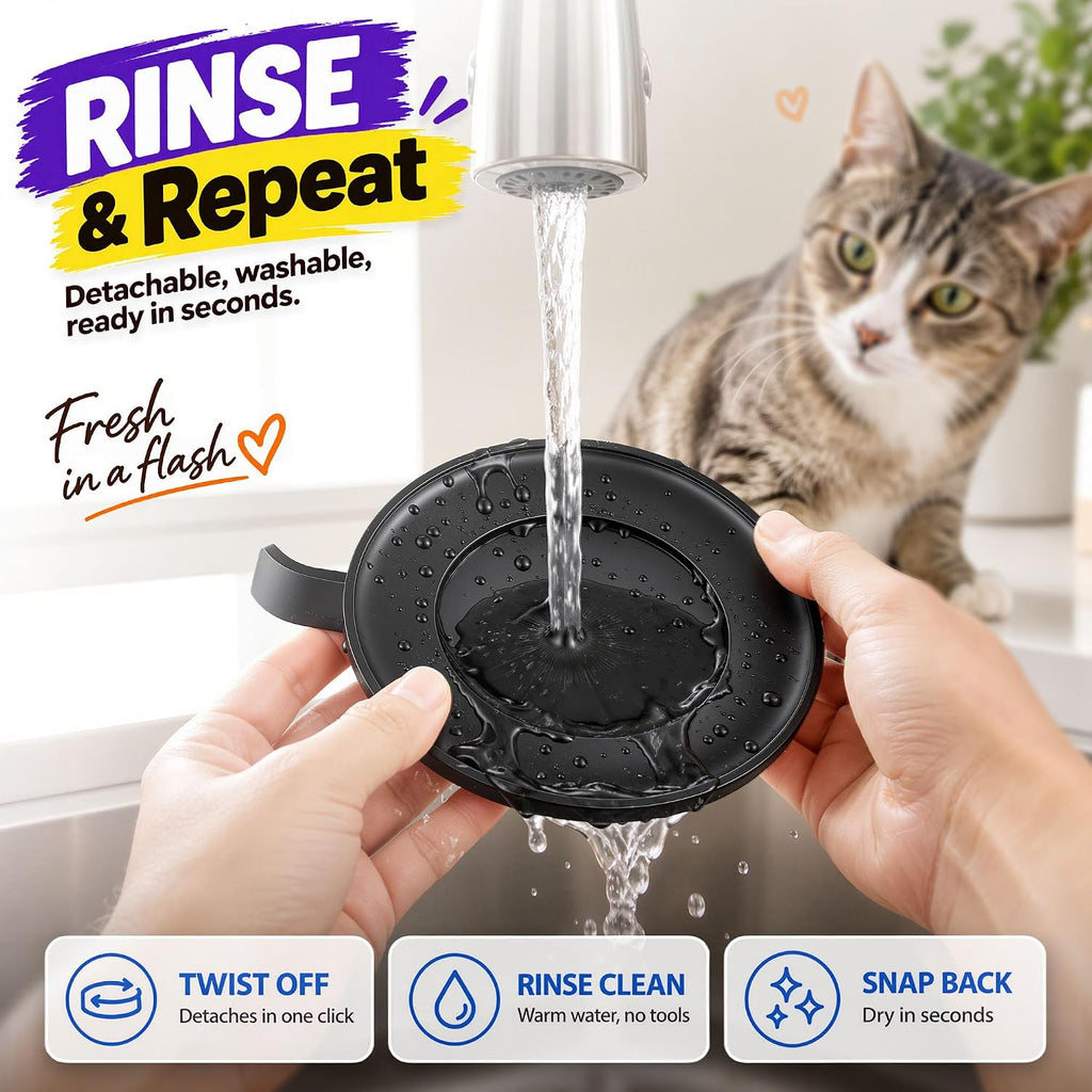 Interactive Cat Toys for Indoor Cats, 360° Automatic Spin Flying Bird Wand