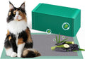 Gardner Pet Cat Pads Refills for Litter Box 20Counts, 16.9"x11.4" Odor Control Unscented Cat Pee Pads, Cat Liiter Pads with Activated Carbon for Breeze Litter System(Green)