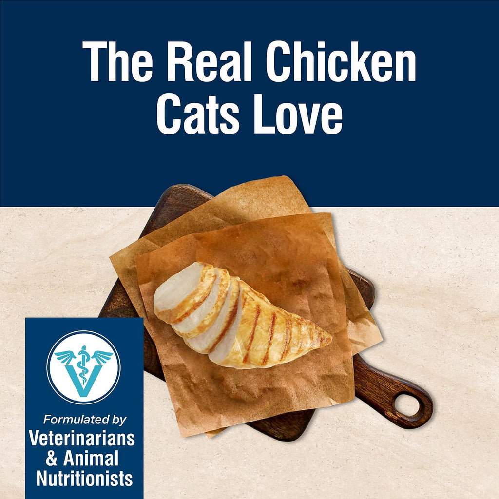 Blue Buffalo True Solutions Hairball Control Chicken Dry Cat Food, 11 lb