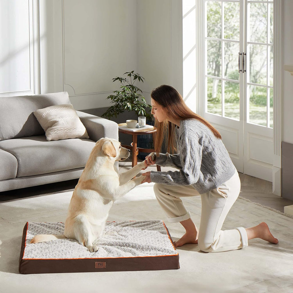 WESTERN HOME WH Orthopedic Dog Bed Medium Size Dog Washable Pet Bed, 30in