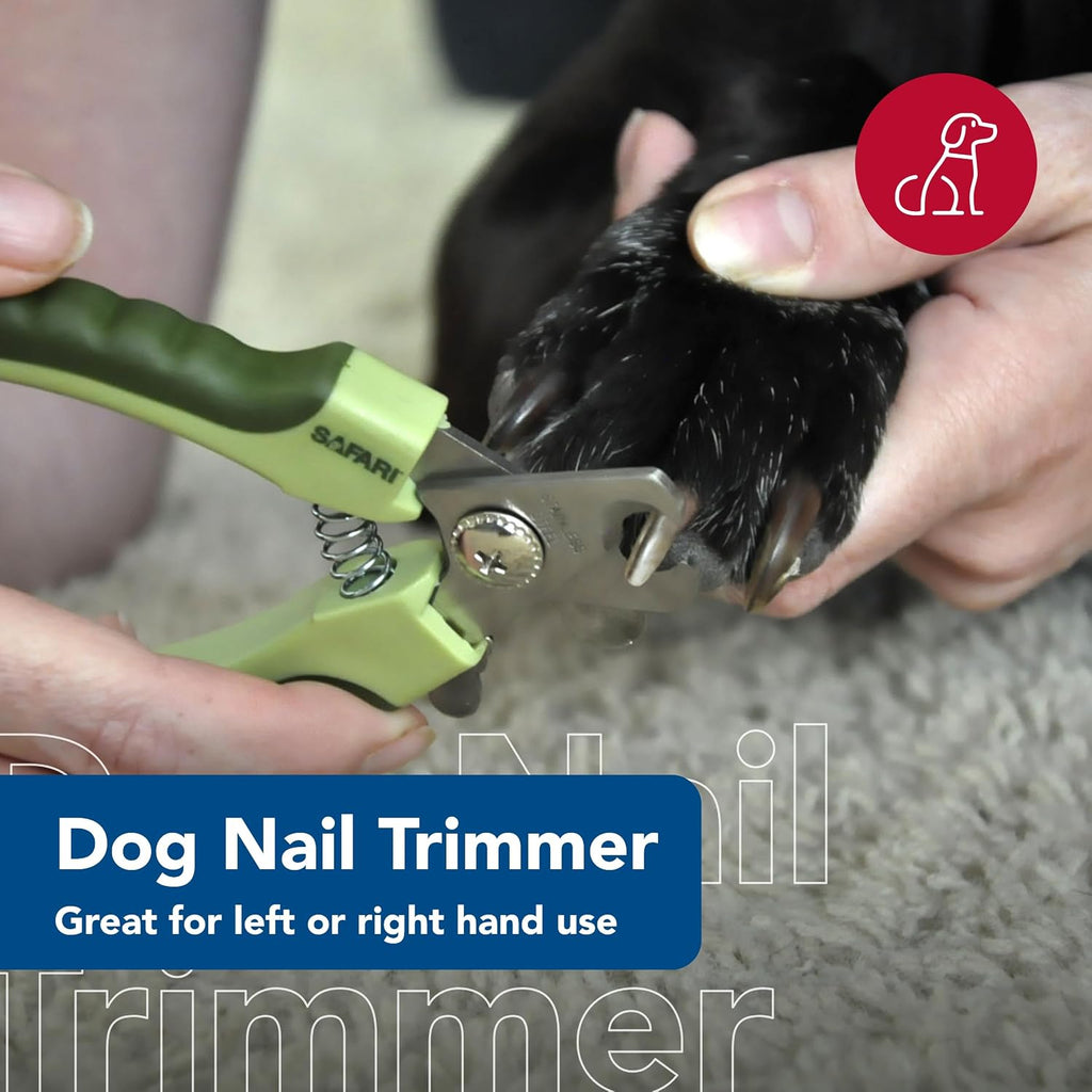 Safari by Coastal Professional Stainless Steel Nail Trimmer for Regular Trimming & Maintenance of Dog Nails