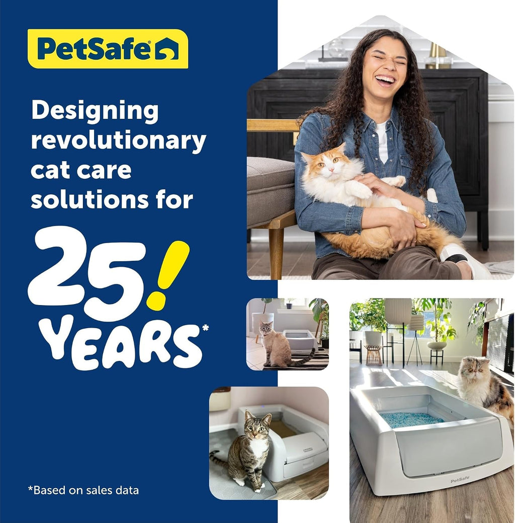 PetSafe ScoopFree Clumping Self Cleaning Litter Box Hood & Accessory Bundle
