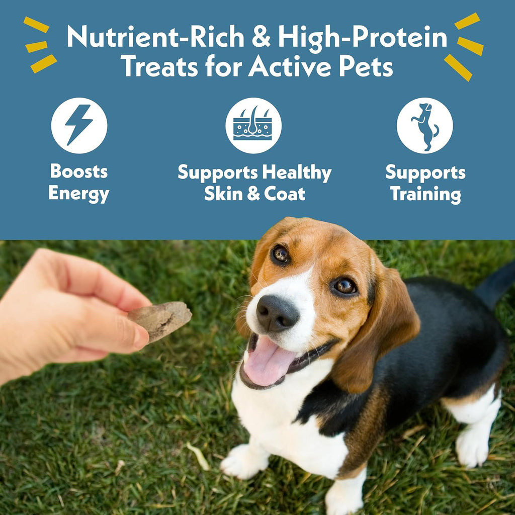 Fresh Is Best Beef Liver Fillets Freeze Dried Dog Treats for Cats & Dogs