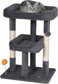 FourFurPets Small Cat Tree, Cat Tower for Indoor Cats, Anti-tip Kit,Kittens