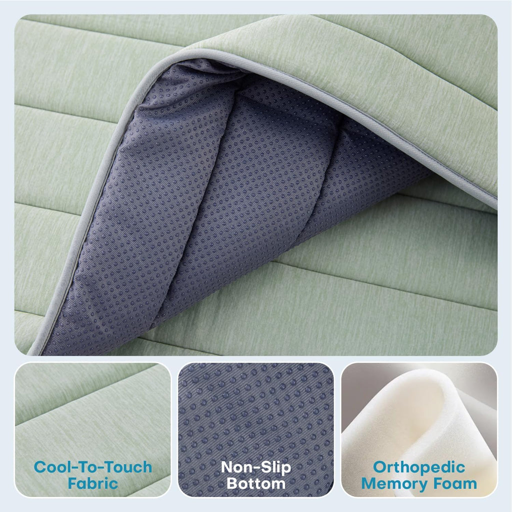 Dog Cooling Mat, 30" x 20" Non-Slip Self-Cooling Summer Pet Mat